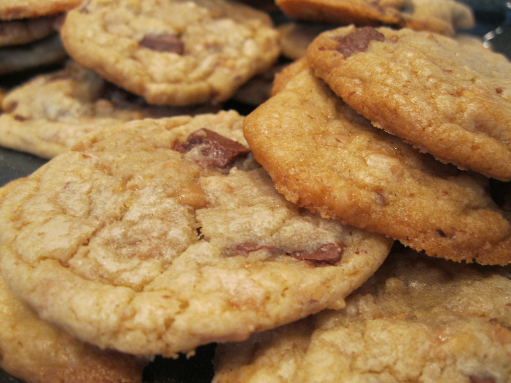 Chocolate Chip Cookies with Toffee