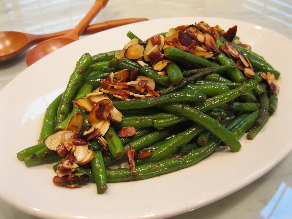 Green Beans with Garam Masala and Almonds