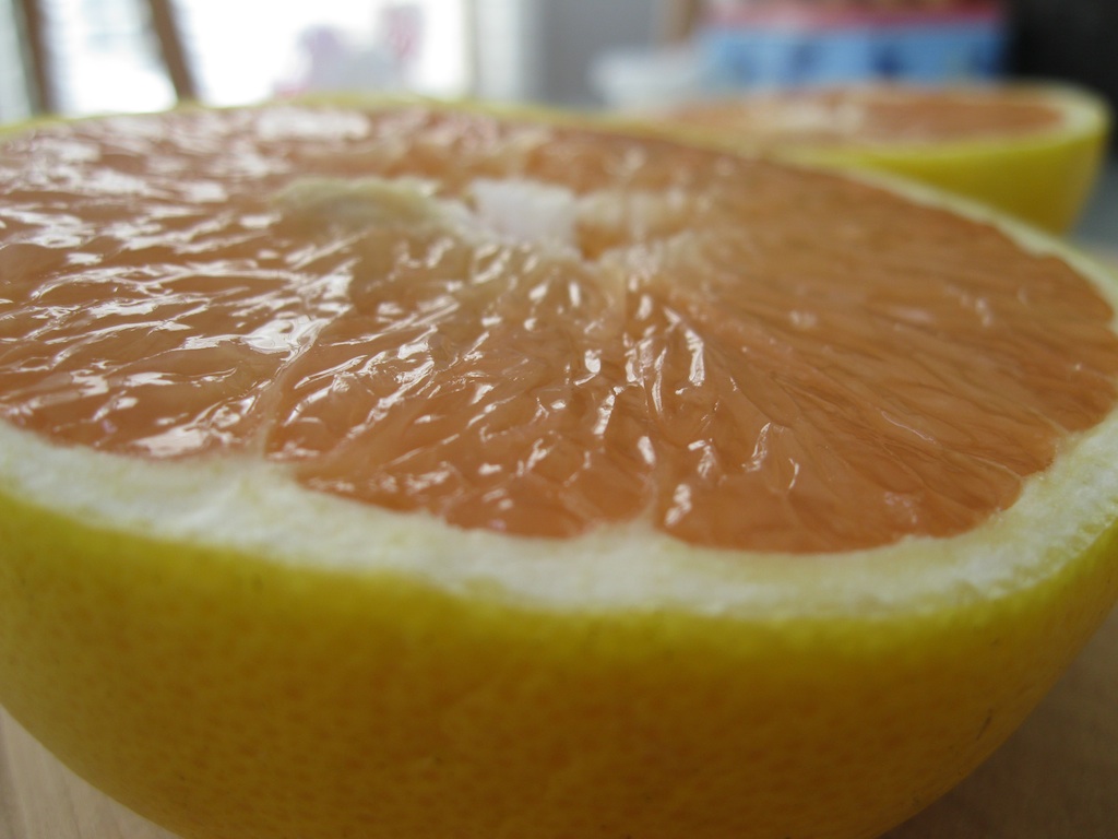 Broiled Grapefruit - Grapefruit Half
