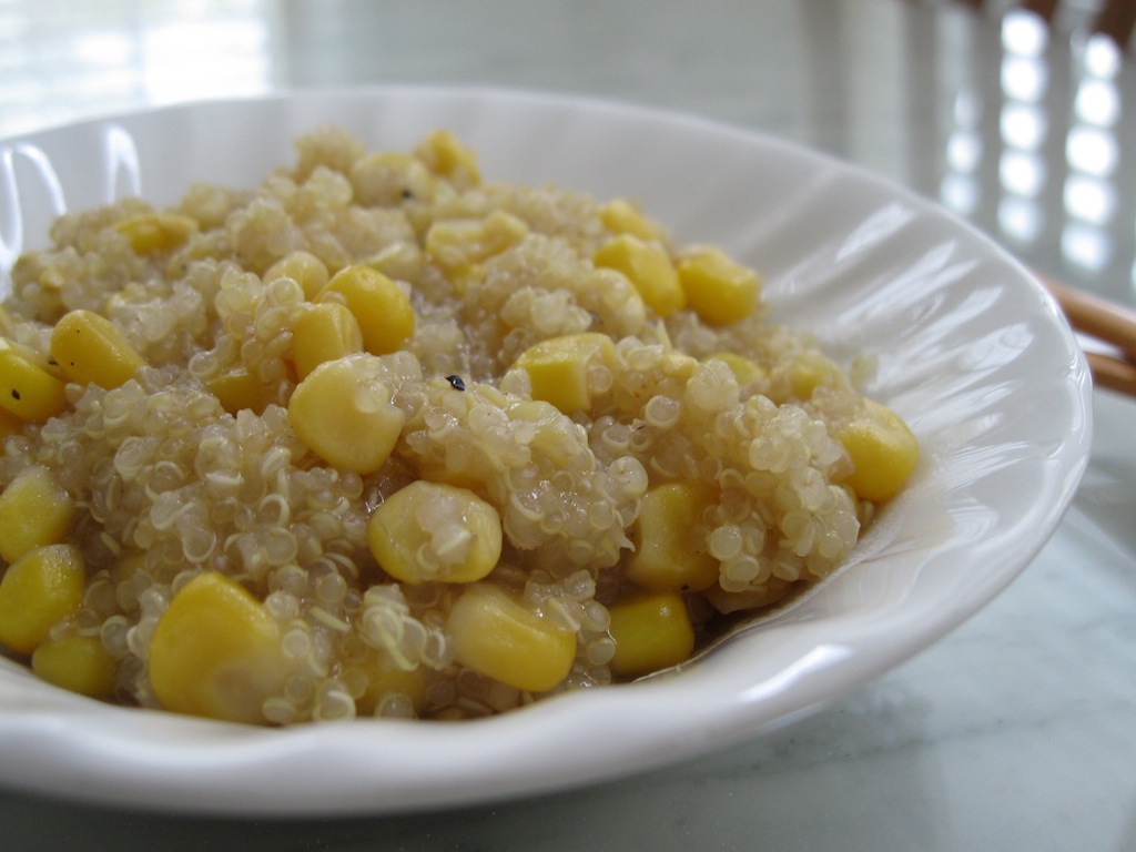 Quinoa with Roasted Corn Quinoa with Roasted Corn