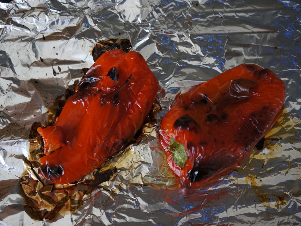 Roasted Red Bell Peppers 2